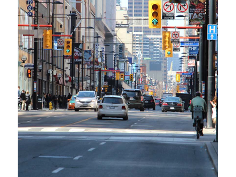 12–15 seconds ahead — Alberta safe-driving road sign for Class 7 test